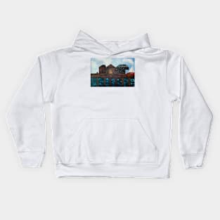 Sailboat at Rest Kids Hoodie